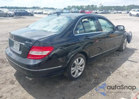 2008 Mercedes-Benz C 300 Luxury 4Matic/Sport 4Matic from USA, damaged, VIN WDDGF81XX8F142104